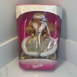NEW Barbie Special Edition 1995 Winter Fantasy Doll Vintage Collectible
